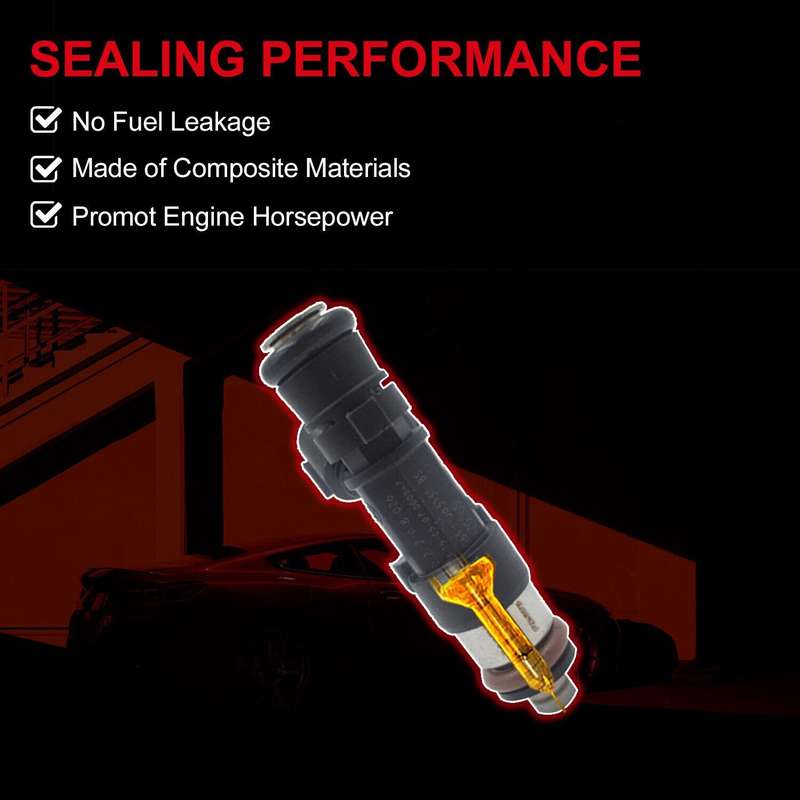 Compatible with Volkswagen Beetle 2.0L 2004-2005 0280158026 4Pcs Fuel Injector