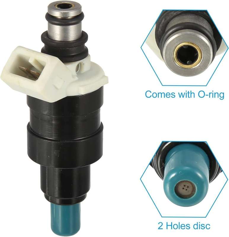 4pcs Fuel Injectors 23250-45011 Compatible with 1983-1984 Toyota Camry Truck