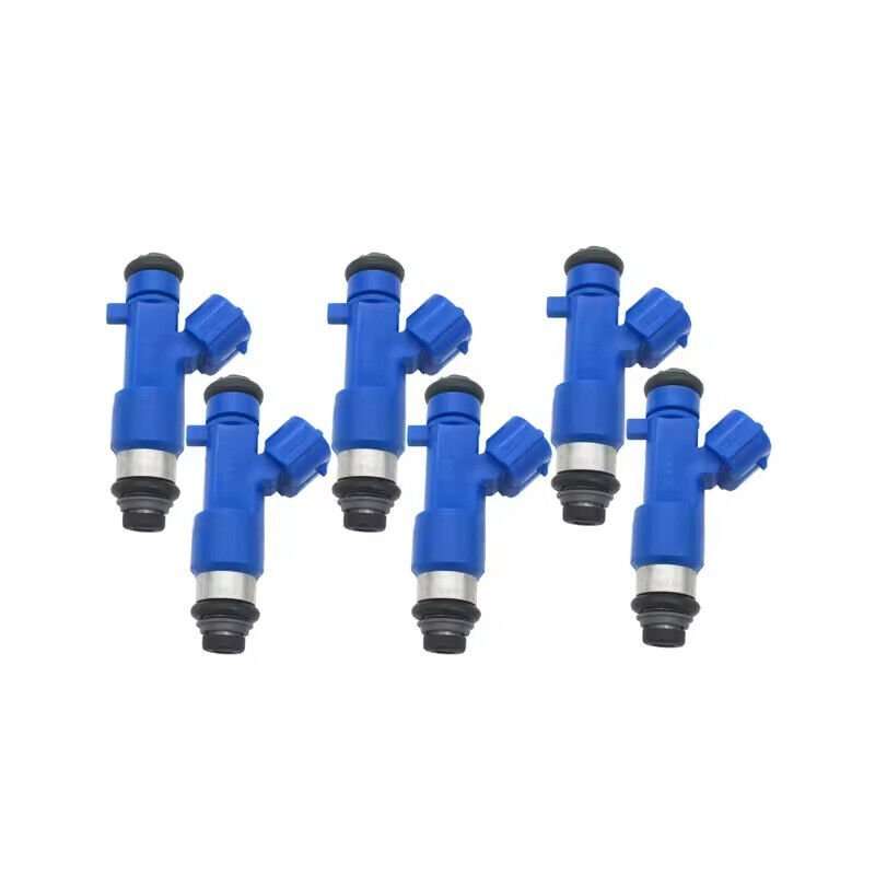 6 550cc Fuel Injectors fit Denso Compatible with G37 GTR 63570 14002-AN001