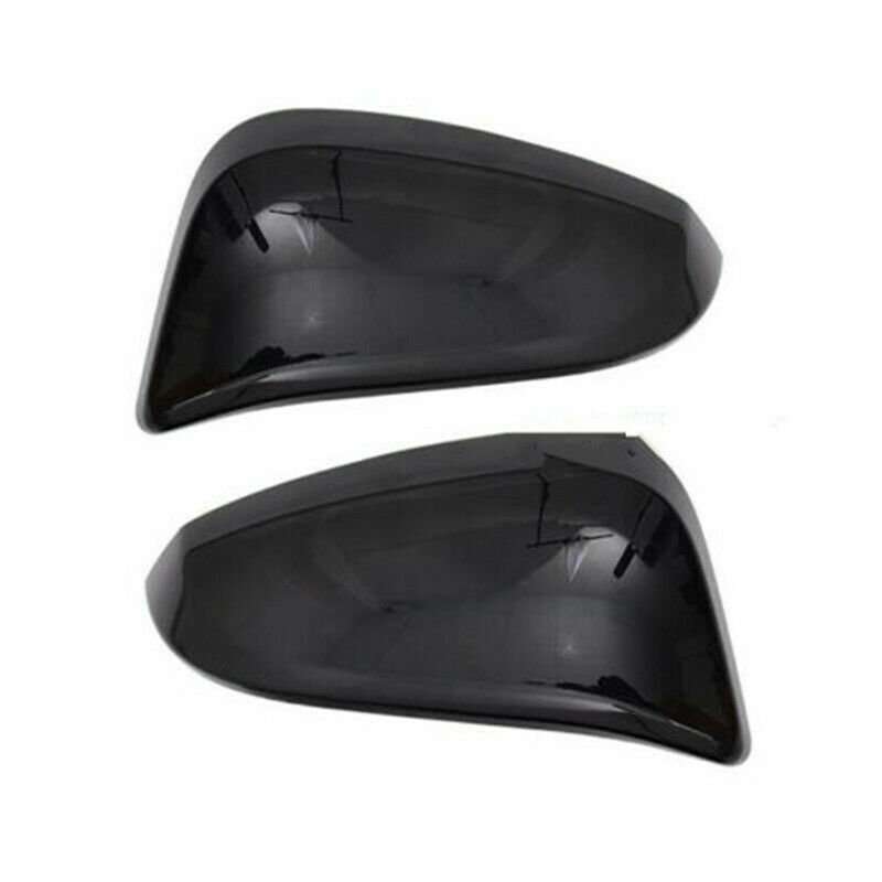 Bright Black Side Door Rearview Mirror Cover cap trim For Toyota Venza 2021-2023