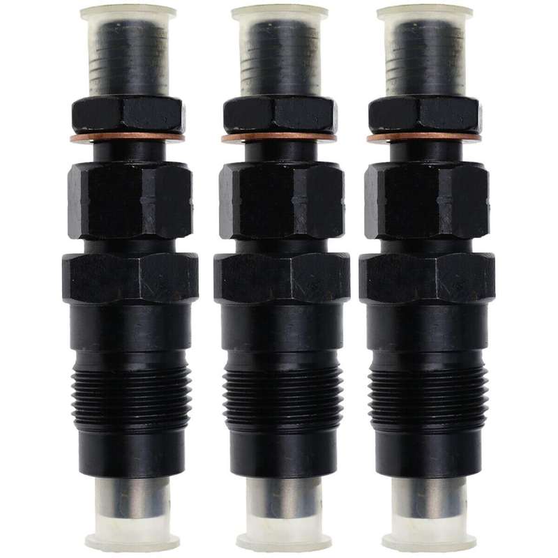 3X Fuel Injector Compatible with New Holland TC23DA TC25 TC25D TC26DA TC29 TC29D