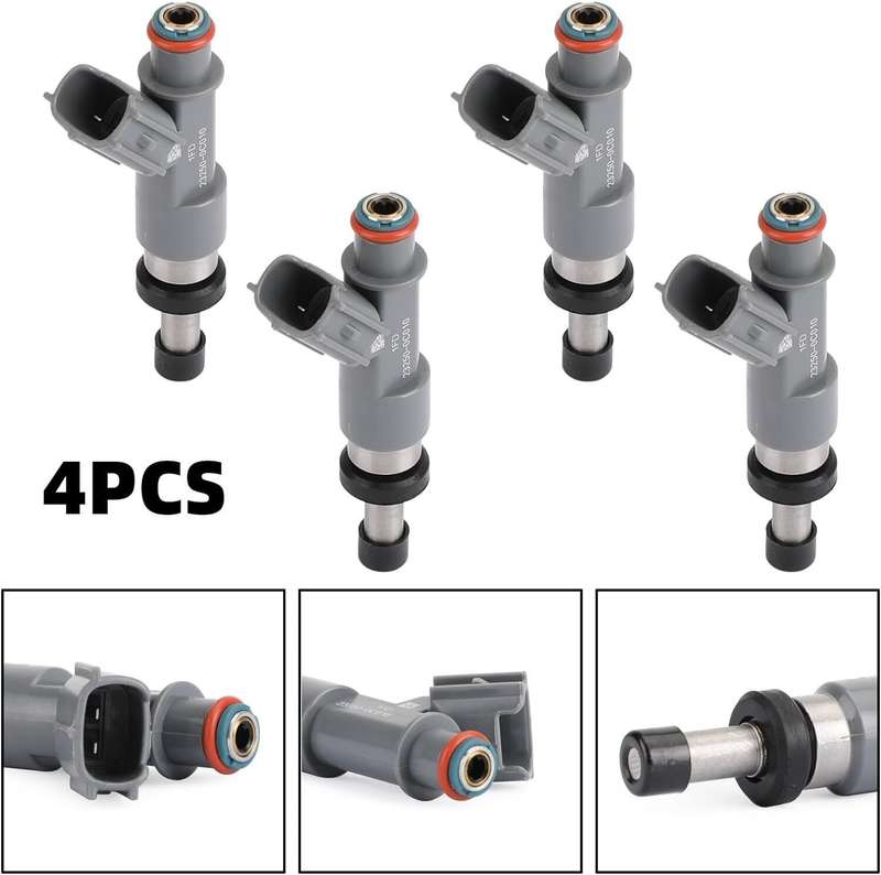 4pcs New Fuel Injectors 23250-0C010 Compatible 2005-2014 Toyota Tacoma 2.7L I4