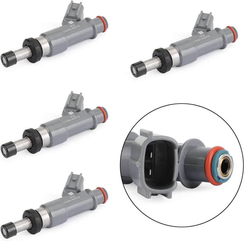 4pcs New Fuel Injectors 23250-0C010 Compatible 2005-2014 Toyota Tacoma 2.7L I4