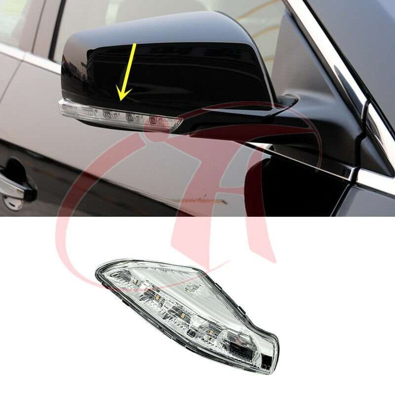 Passenger Side LED Rearview Mirror Turn Signal light For Buick Lacrosse 2010-13