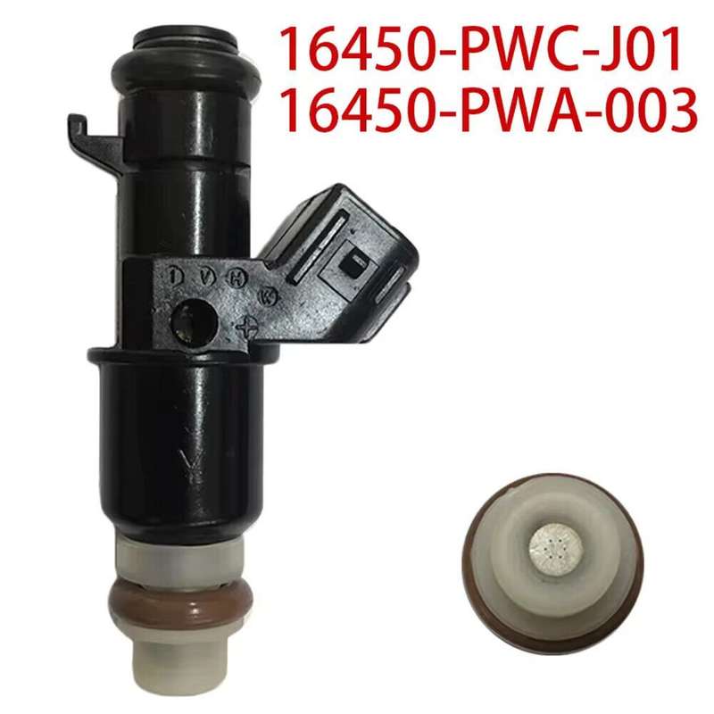 4Pcs 16450-PWA-003 Fuel Injectors Compatible 2003-2005 Honda Civic 1.3L Hybrid