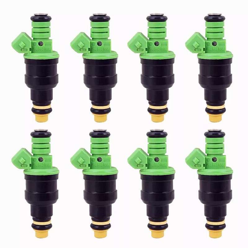 8pcs 440CC 42LB EV1 UPGRADE FUEL INJECTORS Compatible with VW AUDI BMW FIAT FORD