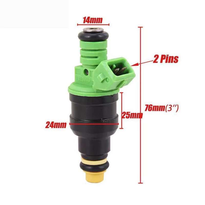 8pcs 440CC 42LB EV1 UPGRADE FUEL INJECTORS Compatible with VW AUDI BMW FIAT FORD