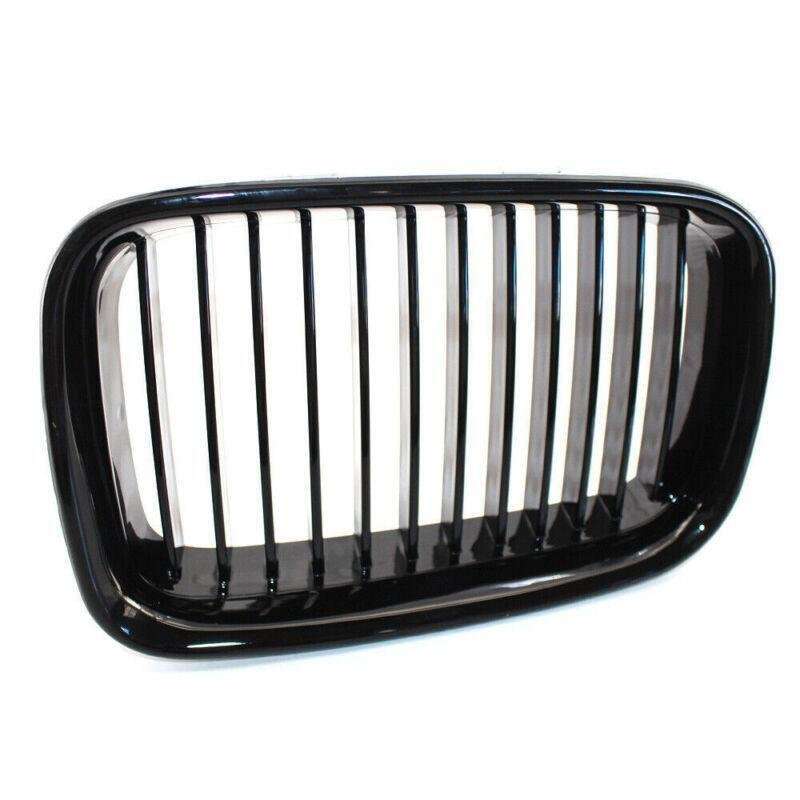 1 Pair Glossing Black Front Center Kidney Grille Fit For BMW 3-Series E36 92-96