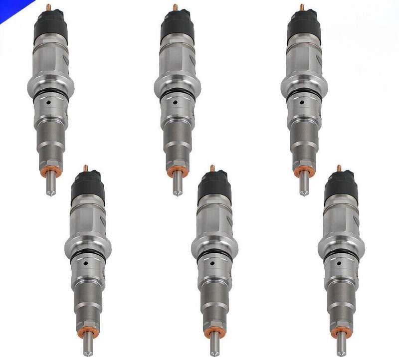 6Pcs Diesel Fuel Injector Compatible Cummins Dodge Ram 6.7L 2011-2012 0445120188