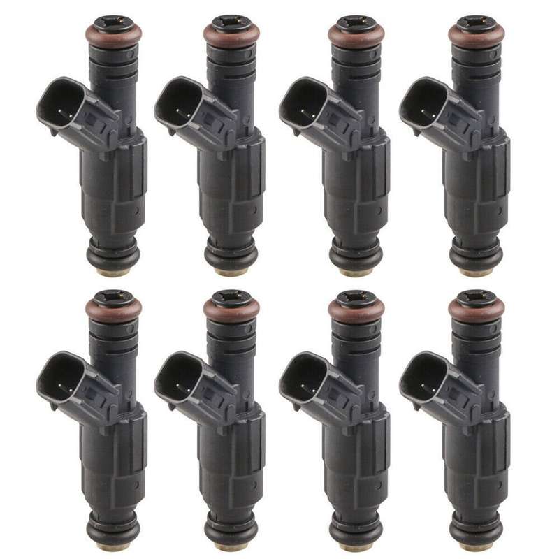 8Pcs Fuel Injectors 0280155849 Compatible with 2002-2003 Dodge Ram 1500 4.7L V8
