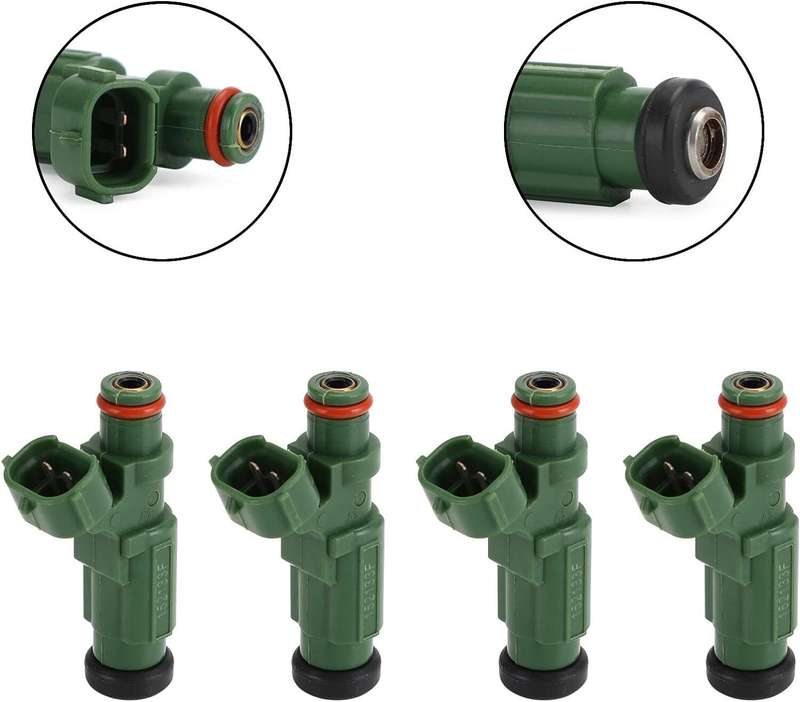 4Pcs New Fuel Injector 63P-13761-01-00 Compatible Yamaha Outboard F150 150HP
