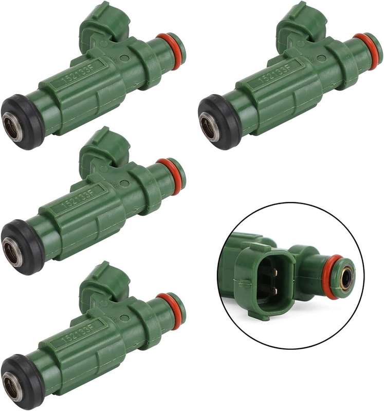 4Pcs New Fuel Injector 63P-13761-01-00 Compatible Yamaha Outboard F150 150HP