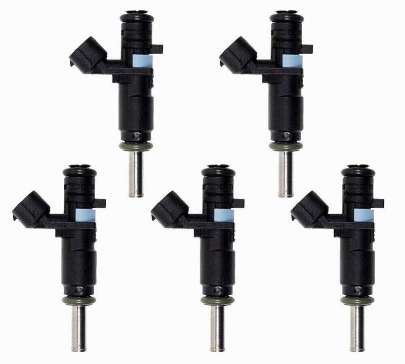5Pcs Fuel Injectors Compatible VW Beetle Jetta 2007-2017 2.5L Golf Passat Rabbit