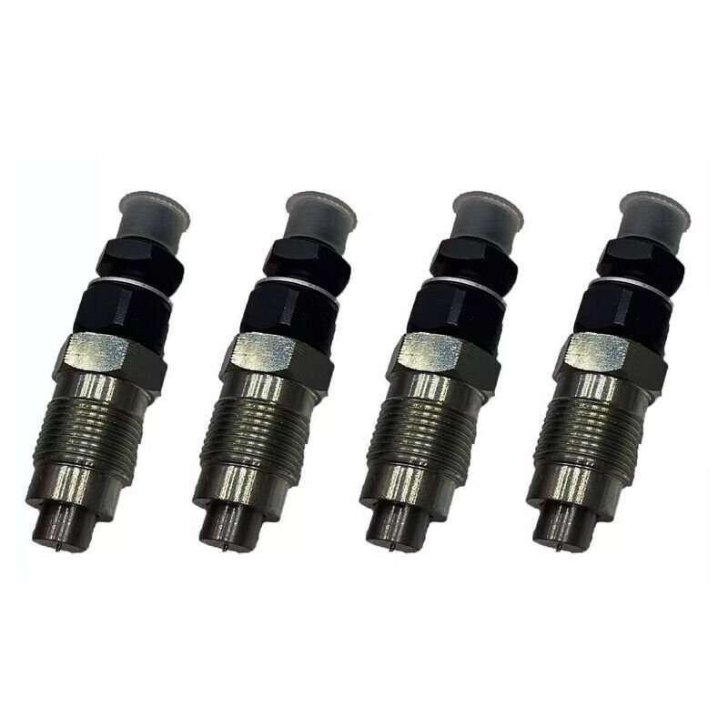 4XFuel Injector 23600-UD020 Compatible Toyota 1DZ 1DZ-III 3Z 15Z Engine Forklift