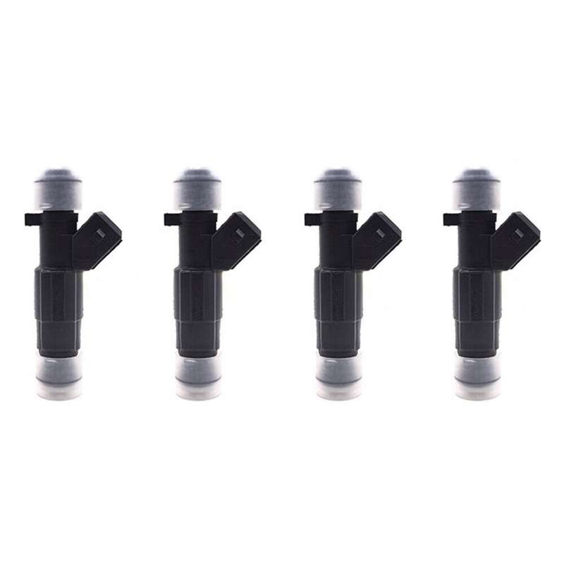 0280155919 4Pcs Fuel Injector Compatible Volkswagen Caddy Flight Lupo Polo 1.4
