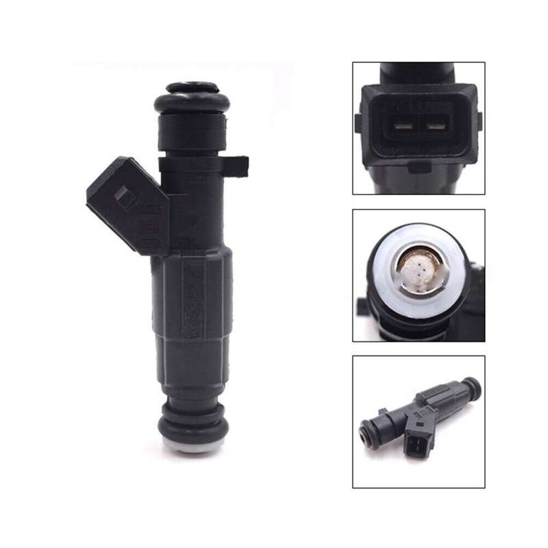 0280155919 4Pcs Fuel Injector Compatible Volkswagen Caddy Flight Lupo Polo 1.4