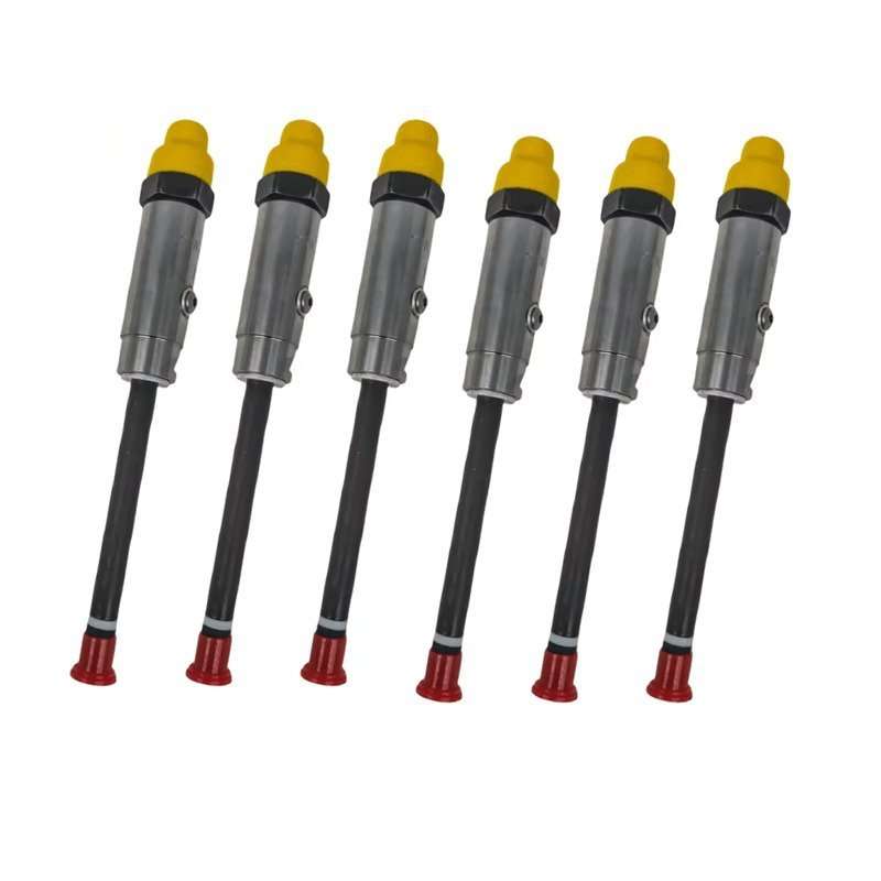 6X Fuel Injector Nozzle 4W7017 0R3421 For Caterpillar 3306 3406 245 Excavator