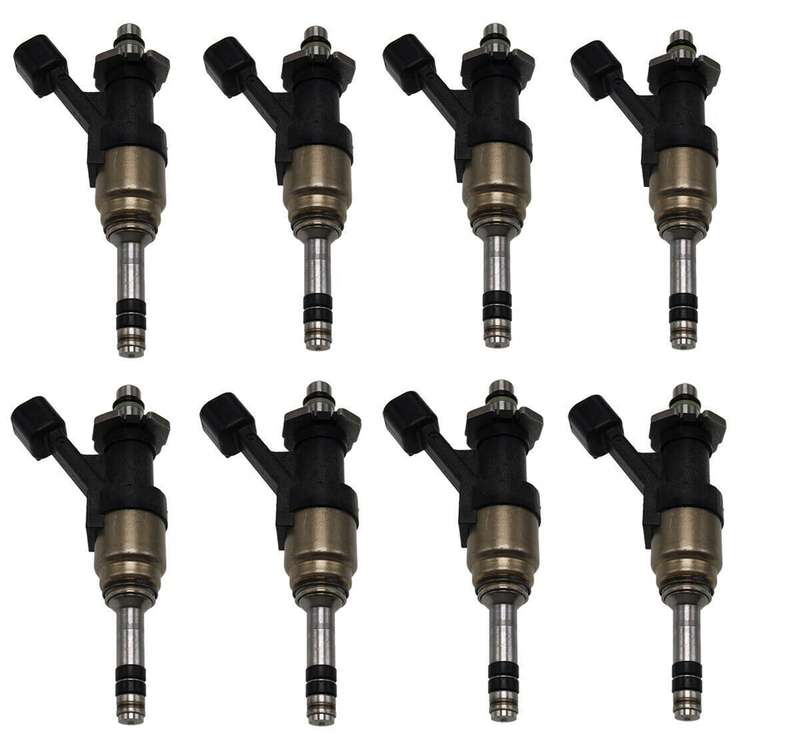 Compatible 2014-2018 Chevrolet GMC 1500 5.3L FJ1217 8pcs Fuel Injectors 12668390