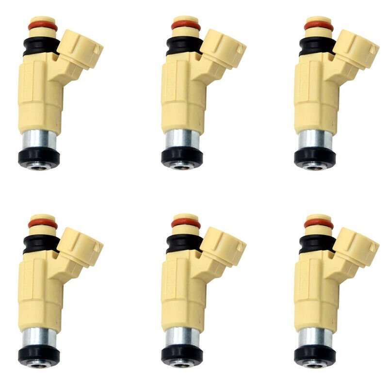 6 fuel injectors Compatible F225 Yamaha 2002-2012 200HP 225HP 4 Stroke Outboard