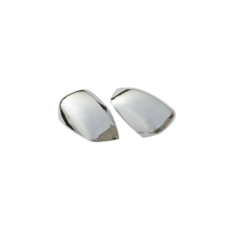 2P For Jeep Cherokee 2014-2021 Chrome Side Door Rearview Mirror Decor Cover Trim