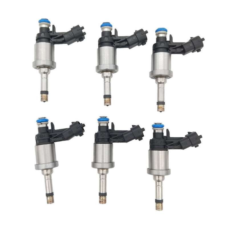 6PCS Fuel Injector Compatible Buick Enclave Cadillac CTS Chevrolet Camaro GMC