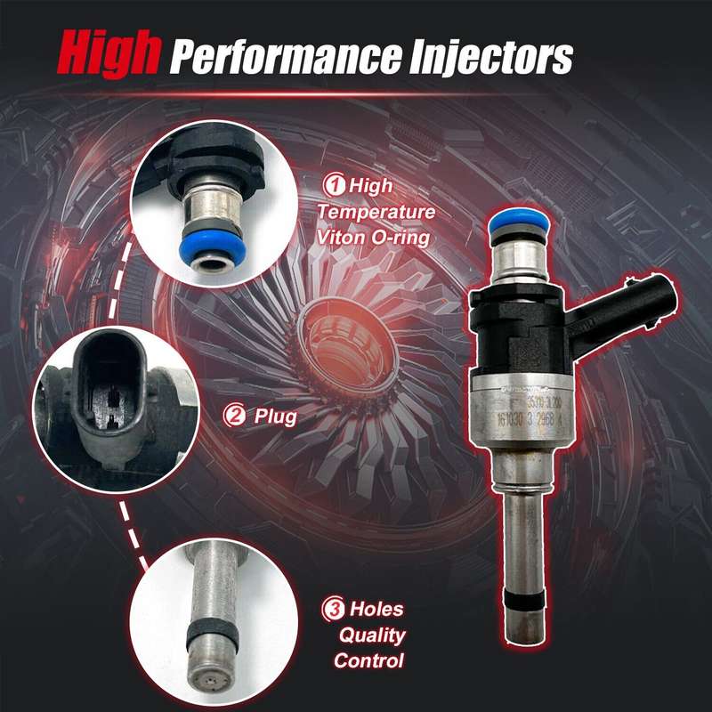 6XFuel injector Compatible 2017-2020 Kia Cadenza Sedona Sorento 3.3L 35310-3L200