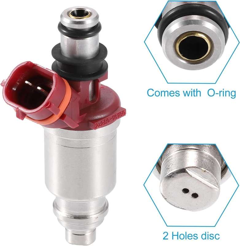 4XFuel Injectors 23250-16160 Compatible 1993-1997 Toyota Corolla Geo Prizm 1.8L