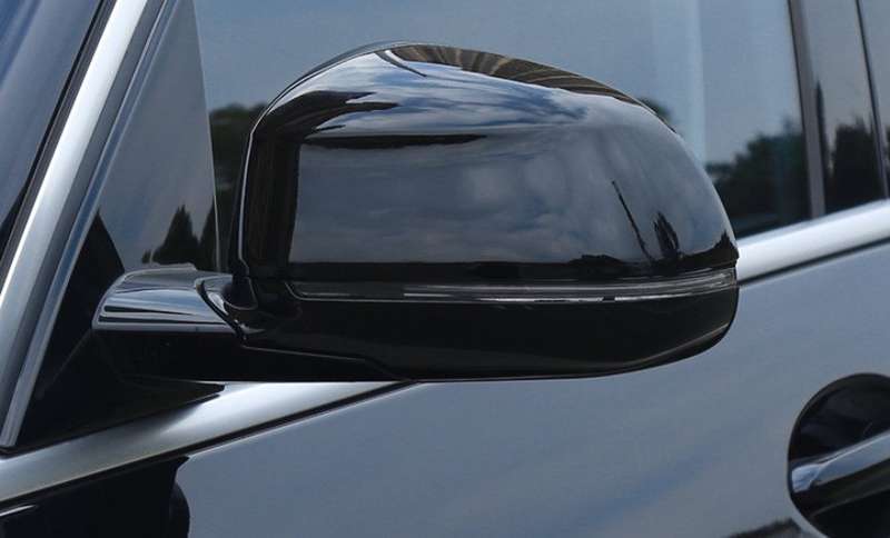 Fit For BMW X5 F15 X6 2014-2017 2018 ABS Black Rear View Side Mirror Cover Trim