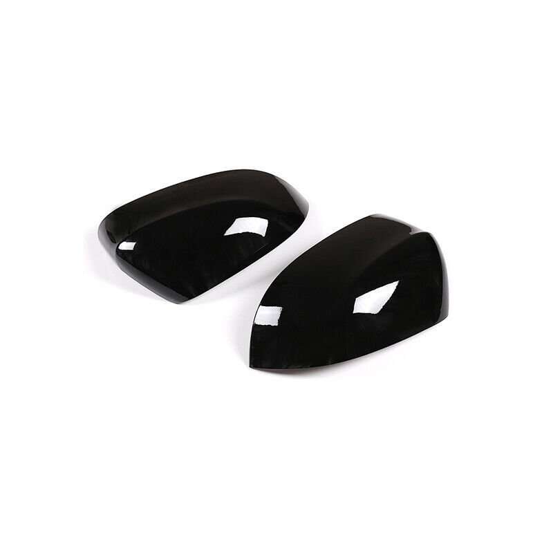 Fit For BMW X5 F15 X6 2014-2017 2018 ABS Black Rear View Side Mirror Cover Trim