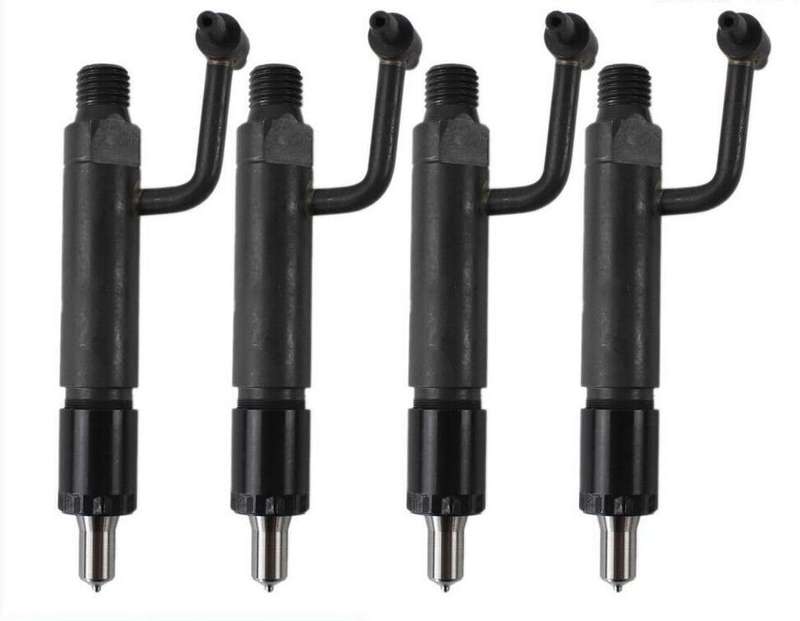 4Pcs 729671-53100 Fuel Injectors Compatible with Yanmar 4JH2-UTE 4JH2 Engine
