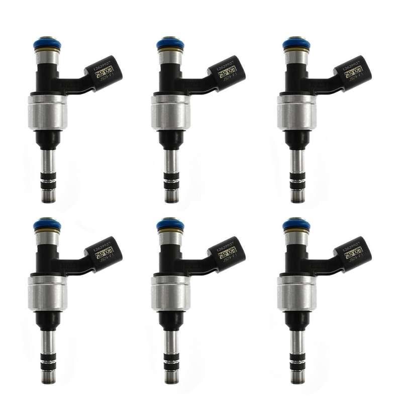 6X Fuel Injectors Compatible Buick Cadillac CTS SRX Chevrolet Terrain 2010-2011