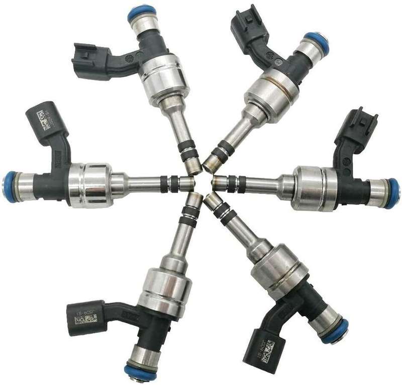6X Fuel Injectors Compatible Buick Cadillac CTS SRX Chevrolet Terrain 2010-2011
