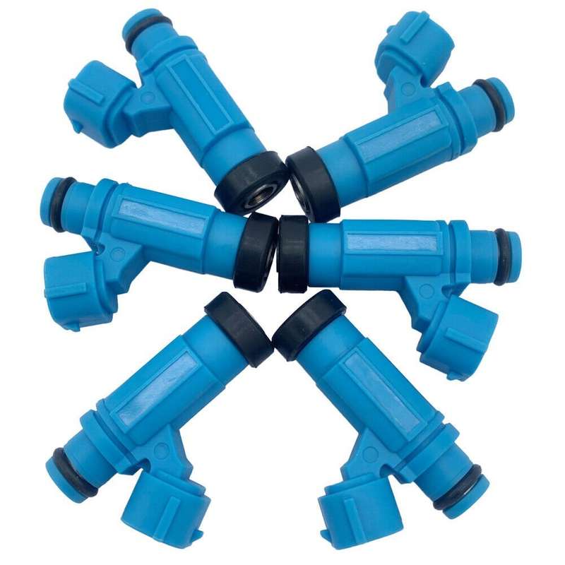 6X Fuel Injector 4-Hole Compatibl Suzuki Outboard 200HP 225HP 250HP15710-93J00