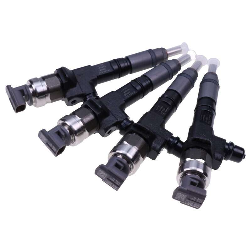 4Pcs Fuel Injector Compatible Caterpillar CAT C3.3B 257D 259D 906M 308CR 310