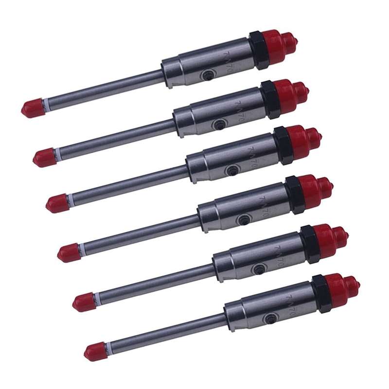 6XFuel Injectors 0R3423 Compatible Caterpillar Engine 3406B 3412 3412C D9R