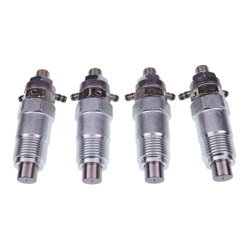 4x New Fuel Injector 15261-53020 Compatible Tractors B8200D B8200E L305F L345DT
