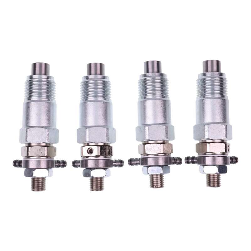 4x New Fuel Injector 15261-53020 Compatible Tractors B8200D B8200E L305F L345DT