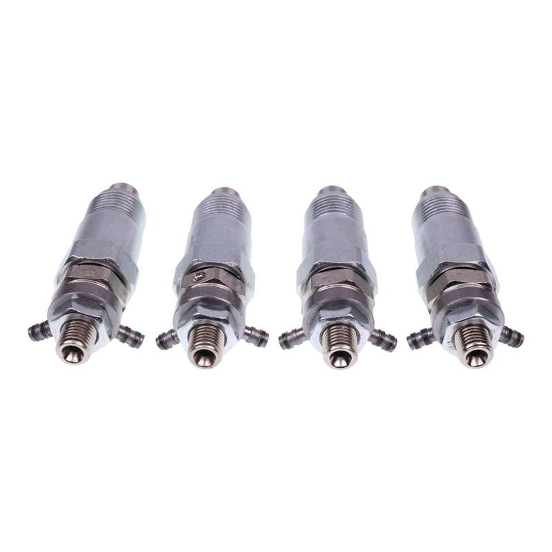 4x New Fuel Injector 15261-53020 Compatible Tractors B8200D B8200E L305F L345DT