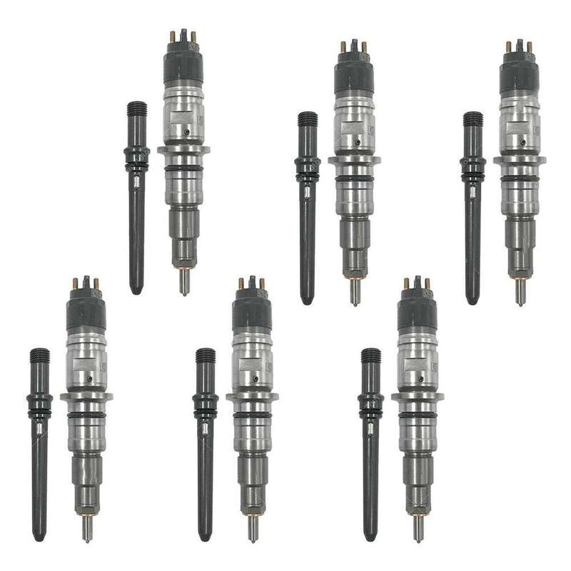 6X Fuel Injector Compatible 07-12 Dodge Ram 2500 3500 6.7L Diesel 0445120050