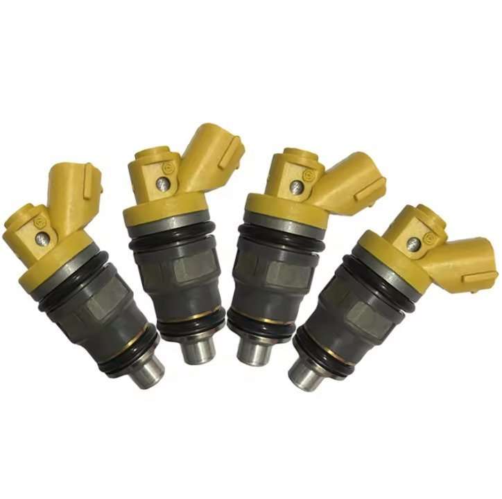 4x 650cc FUEL INJECTORS Compatible DENSO SW20 3S-GTE EJ20 BG5 SIDE FEED high imp