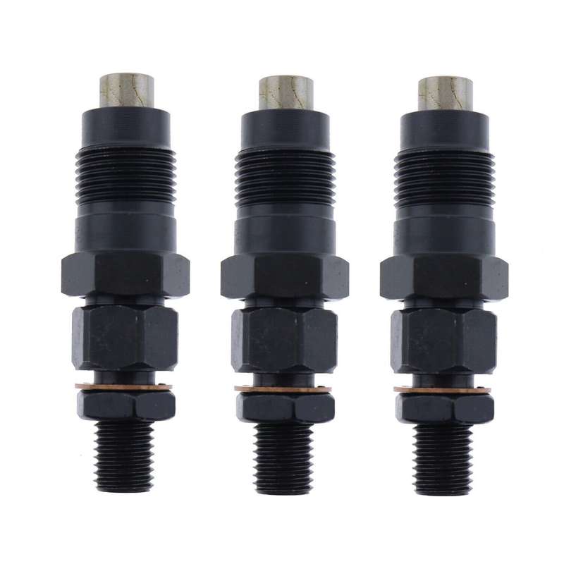 3Pcs Fuel Injector Compatible Kubota B7300HSD B7400HSD BX1500D BX1800D BX1830D