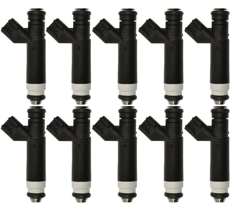 10XFuel Injector Compatible Ford F-250/350 2005-2010 &amp;F-450/550 05-2016 6.8L V10