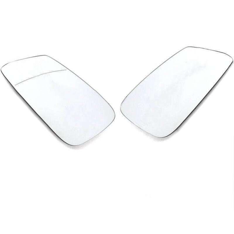 Wing Mirror Glass w/ Backing Plate For BMW F20 F30 F32 F34 Pair