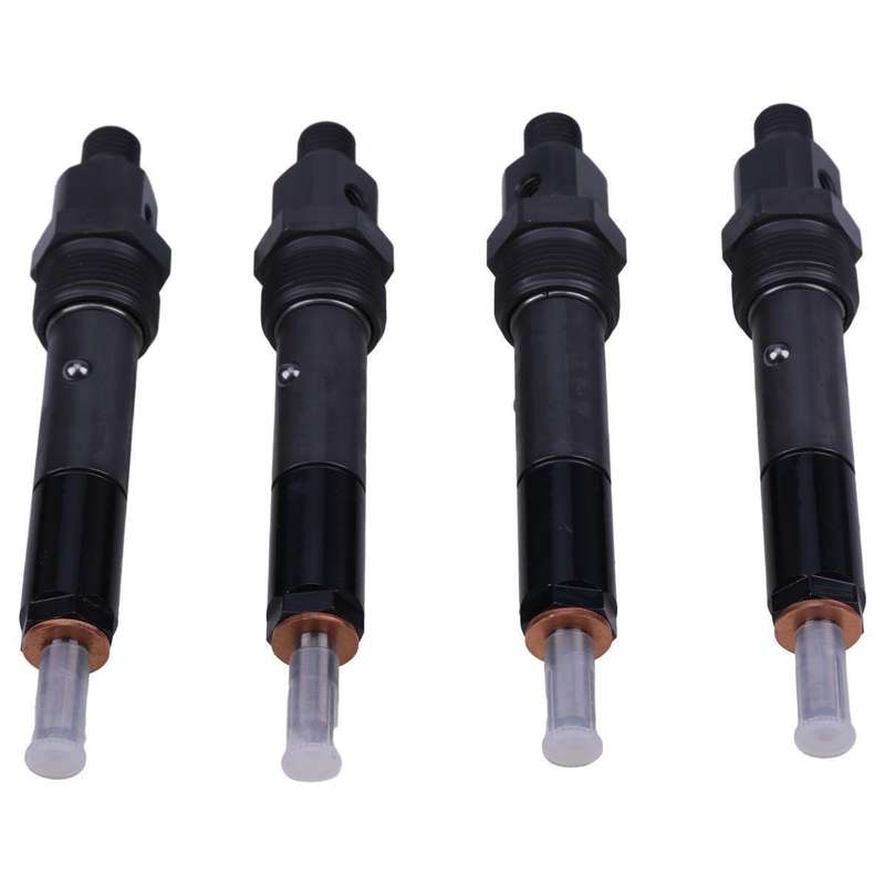 4 Pcs Fuel Injector Compatible Caterpillar Engine 3056E Loader 924G 928G 930G