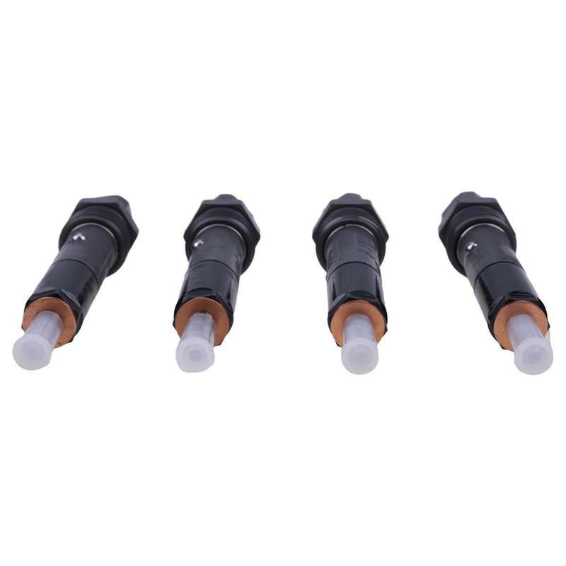 4 Pcs Fuel Injector Compatible Caterpillar Engine 3056E Loader 924G 928G 930G
