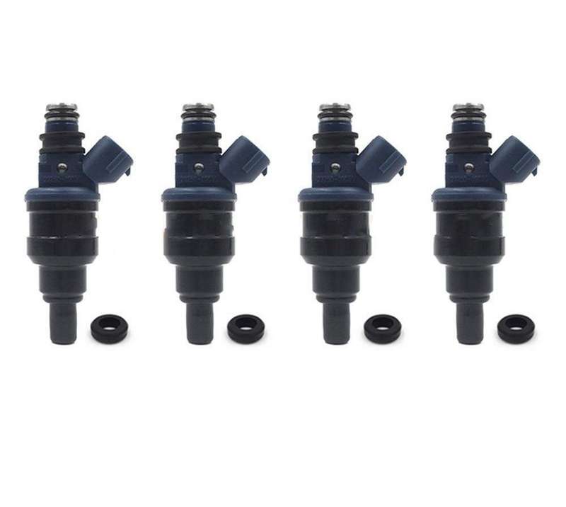 4Pcs Fuel Injector Compatible Toyota Carina E AT190 4AFE AT191 7AFE 1992-1997