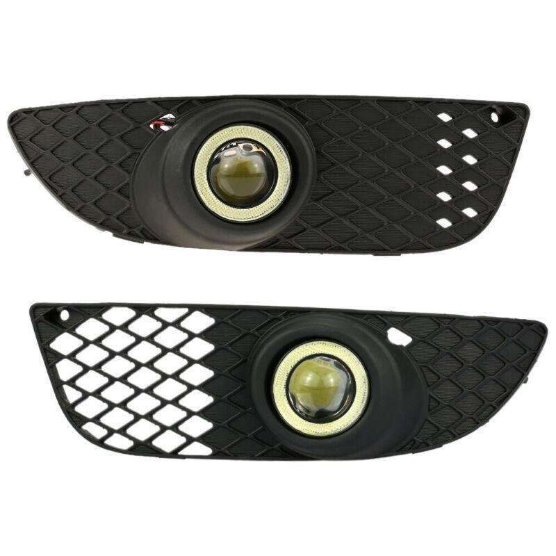 2X/Set For Mitsubishi Lancer 08-14 Grille &amp; Fog Light LED Lamp Angle/Devil Eyes