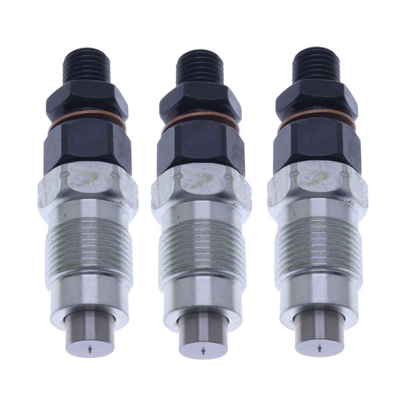3x Fuel Injectors Compatible Kubota ZD1011 ZD1021 ZD221 ZD321 ZD323 K-008 K008-3