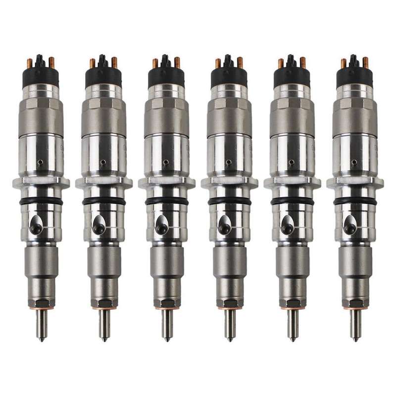 6x Fuel Injector 0445120059 Compatible Komatsu PC200-8 Hyundai HL770-7A