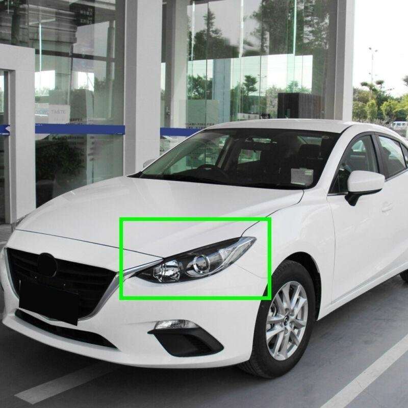 For Mazda 3 Axela 2014 2015 2016 Car Left Headlight Cover Lens Shell Cap Clear